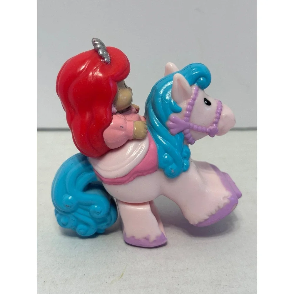 Disney Princess Ariel Klip Klop Horse Little People Fisher Price toy collectible
